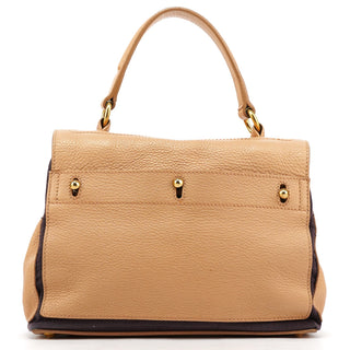 Yves Saint Laurent Beige Leather Muse Two Bag