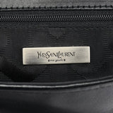 Yves Saint Laurent Borsa a tracolla Belt in pelle di vitello nera