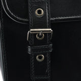 Yves Saint Laurent Borsa a tracolla Belt in pelle di vitello nera