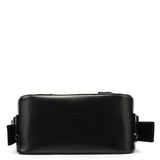 Yves Saint Laurent Borsa a tracolla Belt in pelle di vitello nera