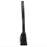 Yves Saint Laurent Borsa a tracolla Belt in pelle di vitello nera
