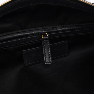 Yves Saint Laurent Black Calfskin Leather Muse Tote Bag