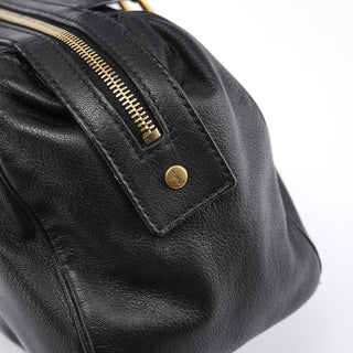 Yves Saint Laurent Black Calfskin Leather Muse Tote Bag