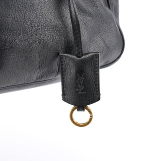 Yves Saint Laurent Black Calfskin Leather Muse Tote Bag