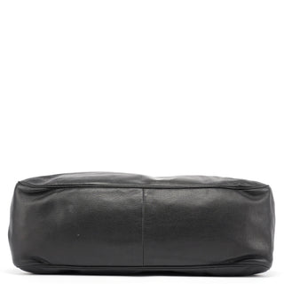 Yves Saint Laurent Black Calfskin Leather Muse Tote Bag