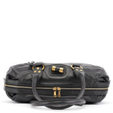 Yves Saint Laurent Black Calfskin Leather Muse Tote Bag