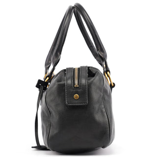 Yves Saint Laurent Black Calfskin Leather Muse Tote Bag