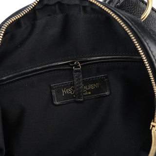 Yves Saint Laurent Black Calfskin Leather Muse Tote Bag