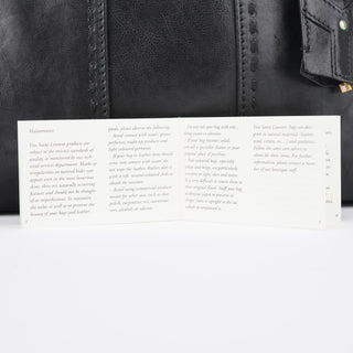 Yves Saint Laurent Black Calfskin Leather Muse Tote Bag