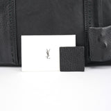 Yves Saint Laurent Black Calfskin Leather Muse Tote Bag
