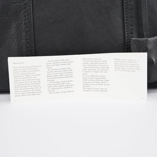 Yves Saint Laurent Black Calfskin Leather Muse Tote Bag