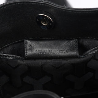 Yves Saint Laurent Black Calfskin Leather Tassel Shoulder Bag