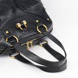 Yves Saint Laurent Black Calfskin Muse Tote Bag