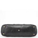 Yves Saint Laurent Black Calfskin Muse Tote Bag