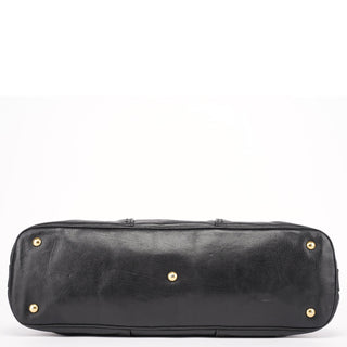 Yves Saint Laurent Black Calfskin Muse Tote Bag