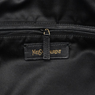 Yves Saint Laurent Black Calfskin Muse Tote Bag