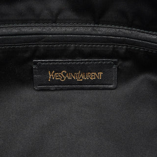 Yves Saint Laurent Black Calfskin Muse Tote Bag