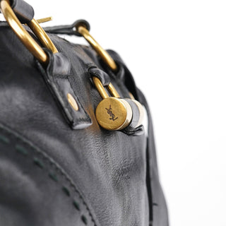 Yves Saint Laurent Black Calfskin Muse Tote Bag
