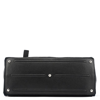 Yves Saint Laurent Black Large Leather Muse Two Bag