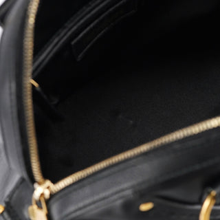 Yves Saint Laurent Black Leather Muse Tote Bag