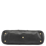 Yves Saint Laurent Black Leather Muse Tote Bag