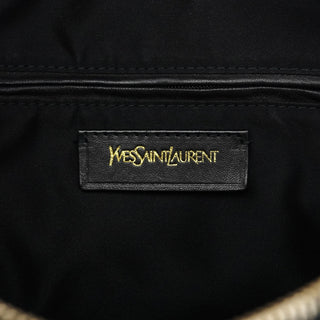 Yves Saint Laurent Black Leather Muse Tote Bag