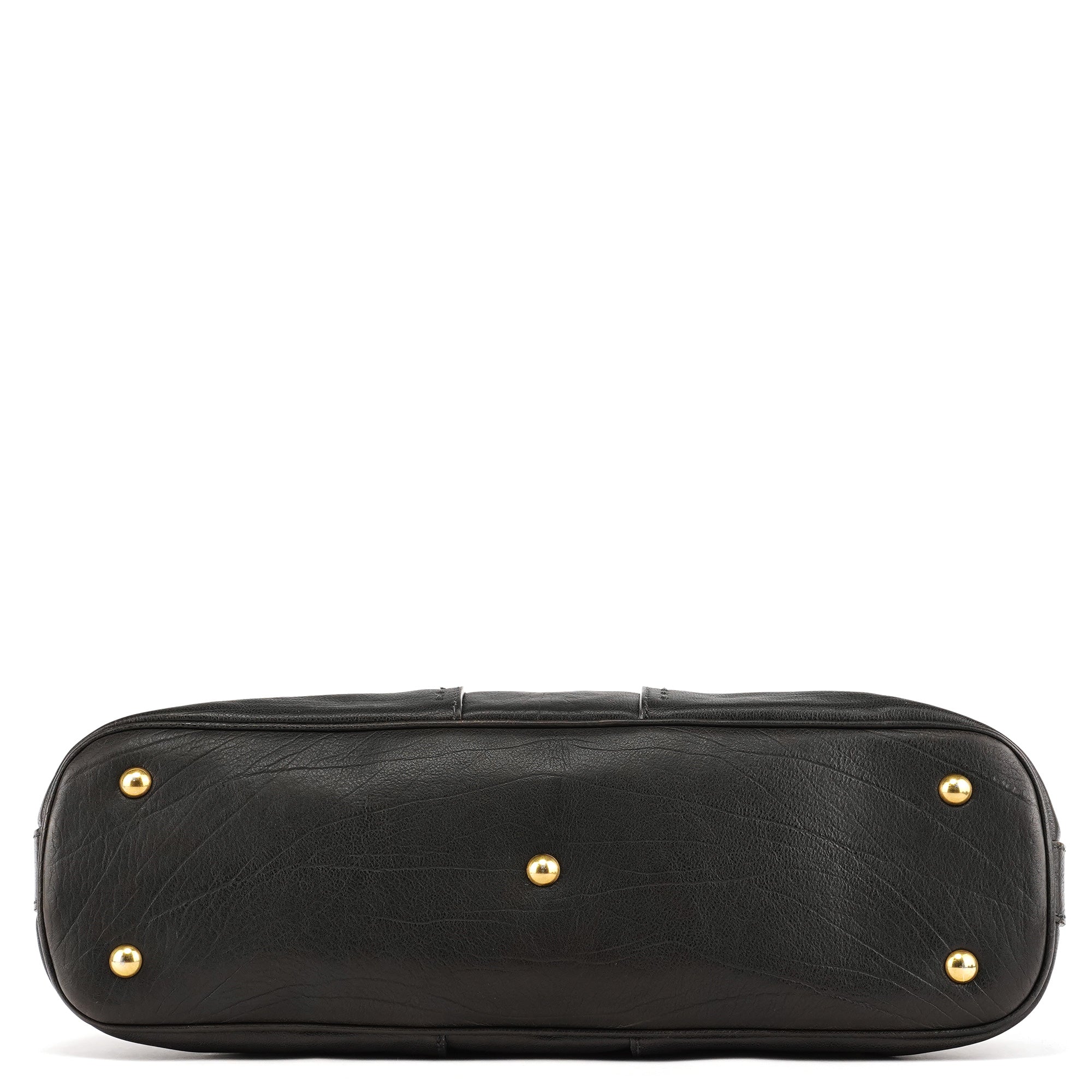 Yves Saint Laurent Sac cabas Muse en cuir noir