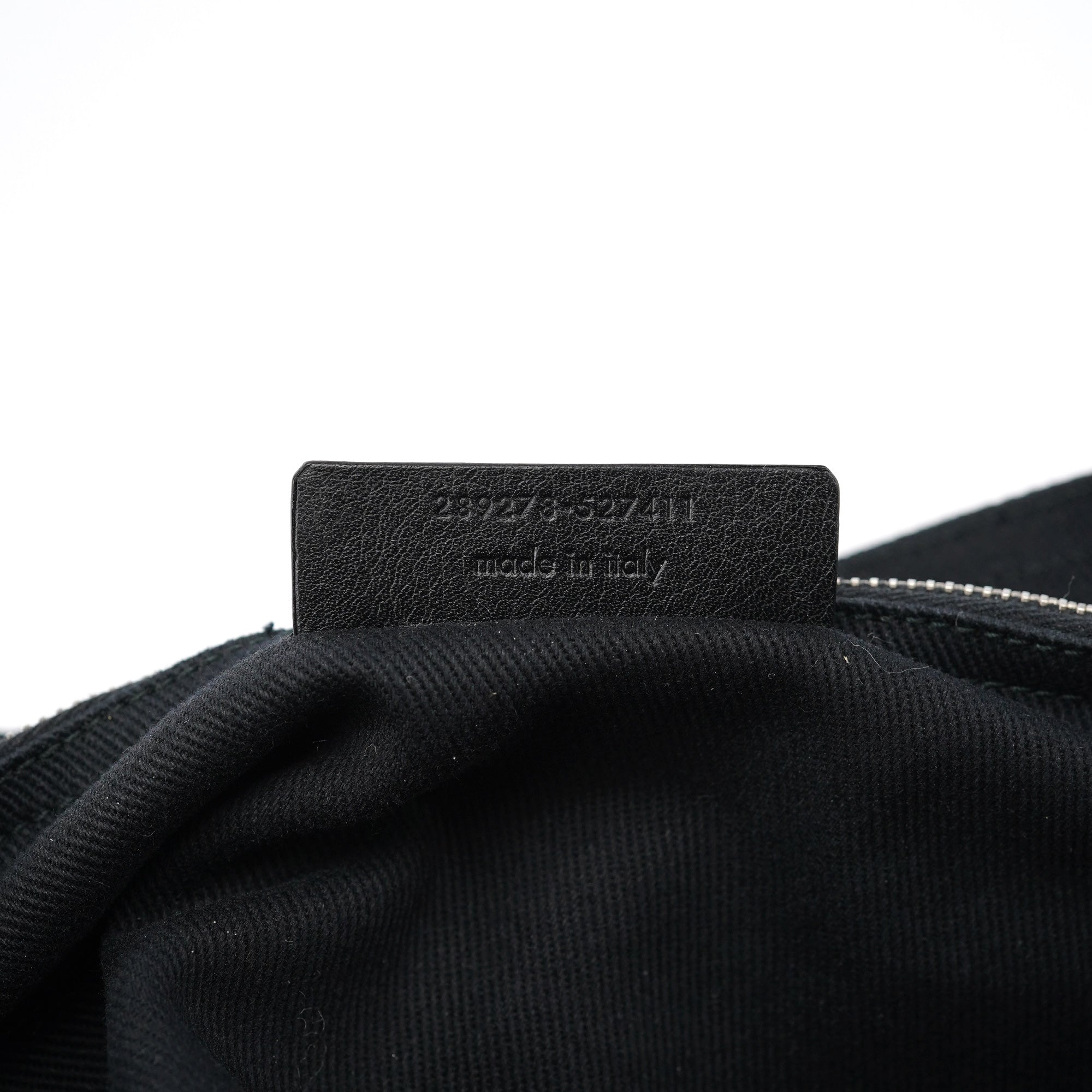 Yves Saint Laurent Sac deux portés Muse Two en cuir noir