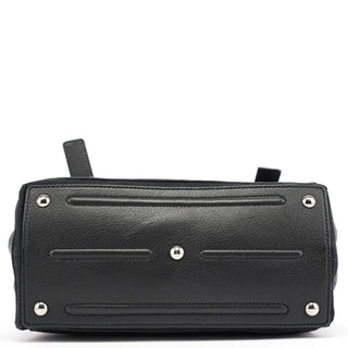 Yves Saint Laurent Black Leather Muse Two 2-Way Bag