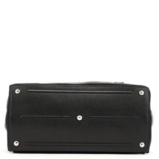 Yves Saint Laurent Black Leather Muse Two Bag