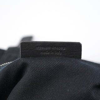 Yves Saint Laurent Black Leather Muse Two Bag