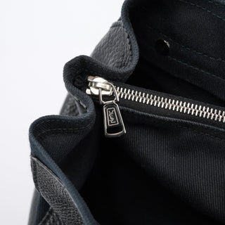 Yves Saint Laurent Black Leather Muse Two Bag