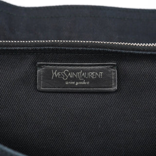 Yves Saint Laurent Black Leather Muse Two Bag