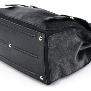 Yves Saint Laurent Black Leather Muse Two Bag