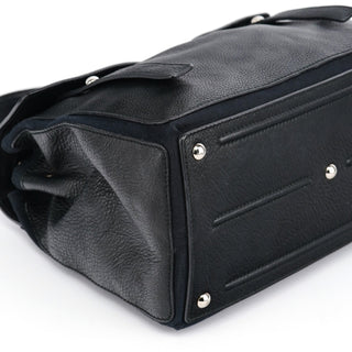 Yves Saint Laurent Black Leather Muse Two Bag