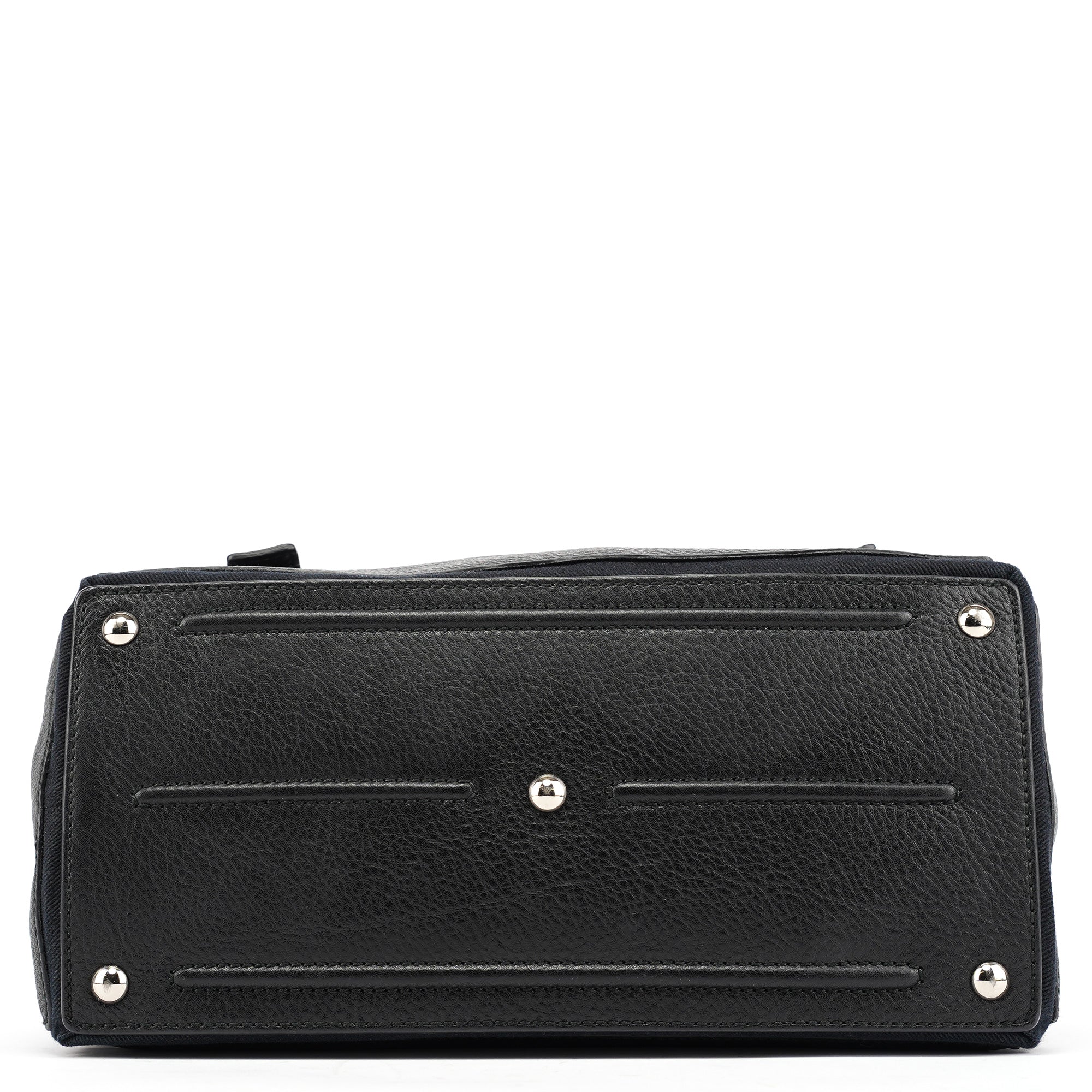 Yves Saint Laurent Muse Two Tasche aus schwarzem Leder