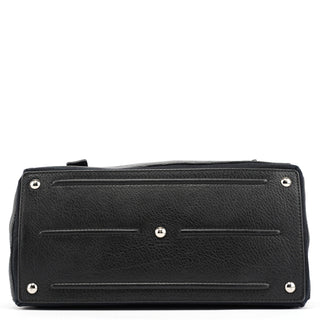 Yves Saint Laurent Black Leather Muse Two Bag