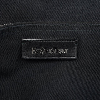 Yves Saint Laurent Black Leather Muse Two Bag