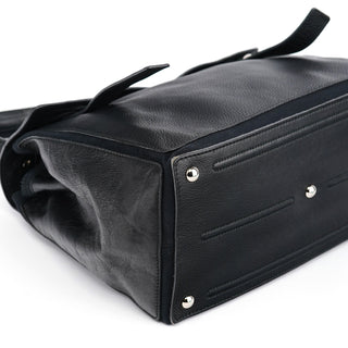 Yves Saint Laurent Black Leather Muse Two Bag