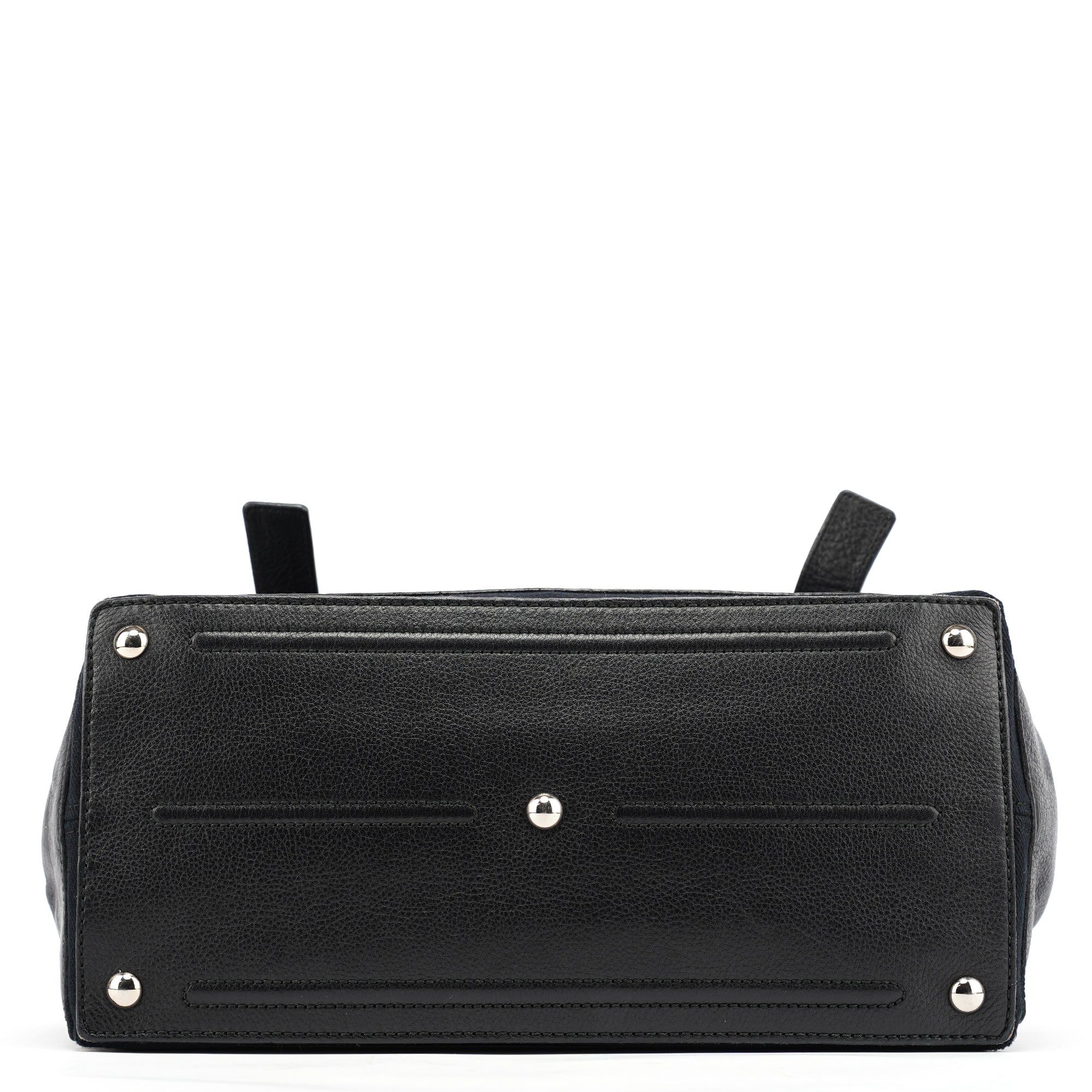 Yves Saint Laurent Muse Two Handtasche aus schwarzem Leder