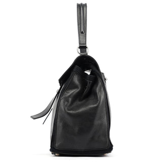 Yves Saint Laurent Black Leather Muse Two Bag