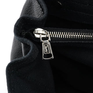 Yves Saint Laurent Black Leather Muse Two Bag