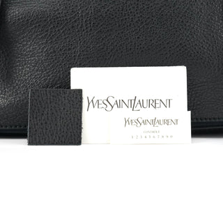 Yves Saint Laurent Black Leather Muse Two Bag