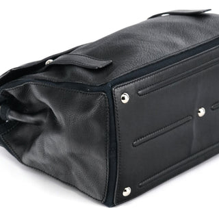 Yves Saint Laurent Black Leather Muse Two Bag