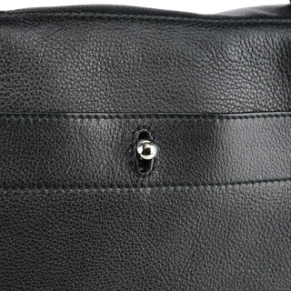 Yves Saint Laurent Black Leather Muse Two Bag