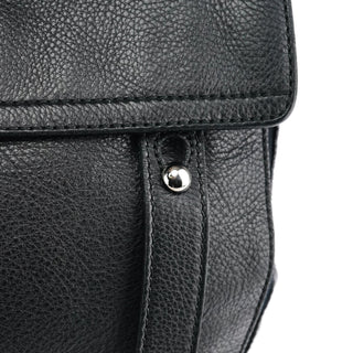 Yves Saint Laurent Black Leather Muse Two Bag