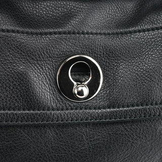 Yves Saint Laurent Black Leather Muse Two Bag