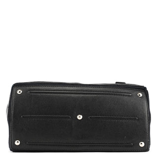 Yves Saint Laurent Black Leather Muse Two Bag