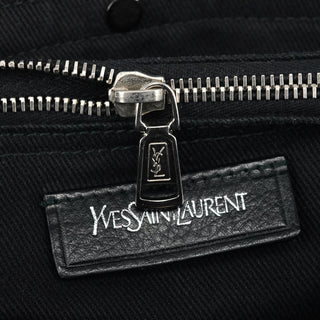 Yves Saint Laurent Black Leather Muse Two Bag