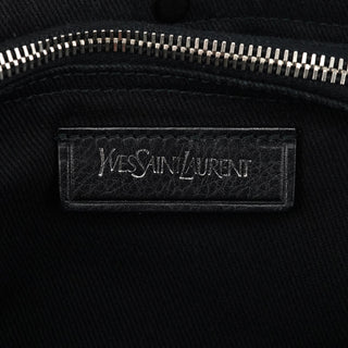 Yves Saint Laurent Black Leather Muse Two Bag